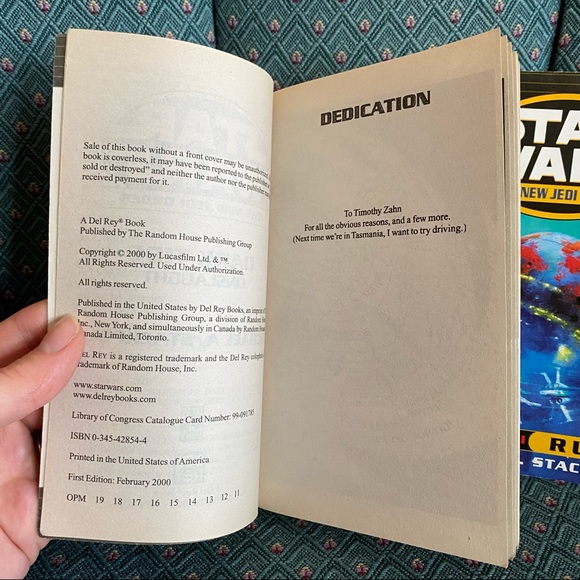 Star Wars: The New Jedi Order. Dark Tide I: Onslaught & Dark Tide II: Ruin - Picture 2 of 8